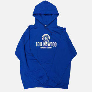 Collinswood Language Academy Blue Pullover Hoodie