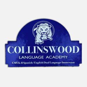 Collinswood Language Academy Jaguar Logo Magnet
