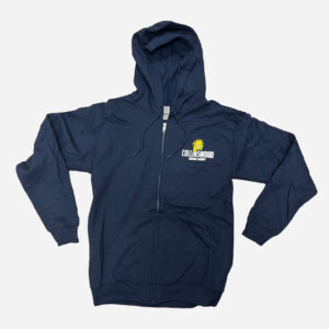 Navy Hoodie with Collinswood logo on left chest area